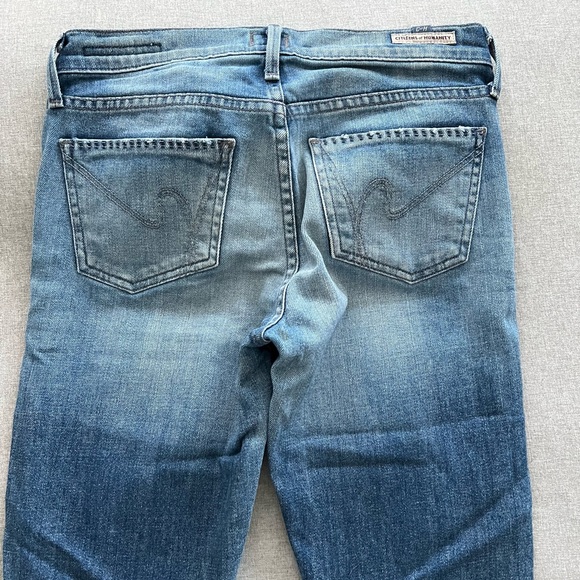 Citizens of Humanity Thompson cropped skinny jeans - size 24 - Picture 4 of 7
